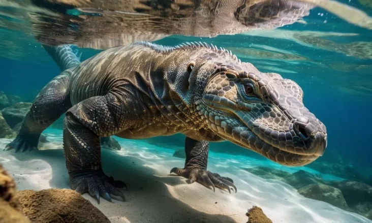 Apakah Komodo Bisa Berenang? Hal ini Faktanya yang digunakan Mengejutkan
