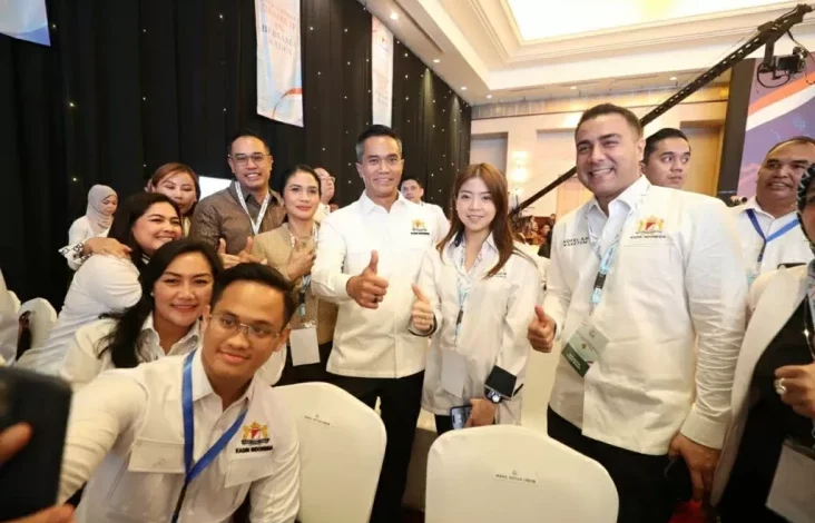 Clarissa Tanoesoedibjo Hadiri Pengukuhan Pengurus Kadin Masa Bakti 2024-2029