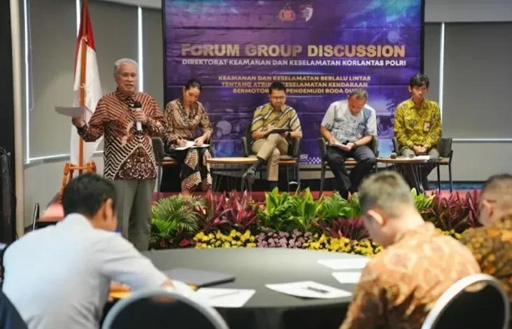 Diskusi Korlantas Polri Ungkap Angka Kecelakaan Lalu Lintas di tempat tempat Kalangan Remaja Tinggi
