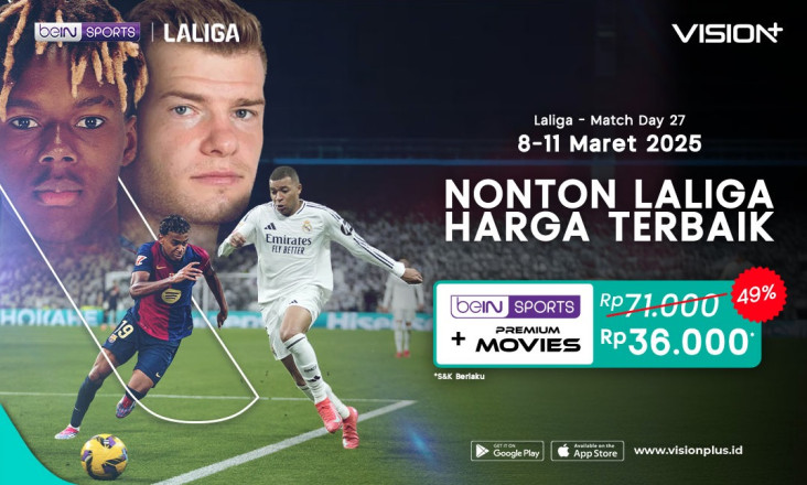 Jadwal & Link Streaming LaLiga Matchday 27: Barcelona vs Osasuna lalu Real Madrid vs Rayo Vallecano