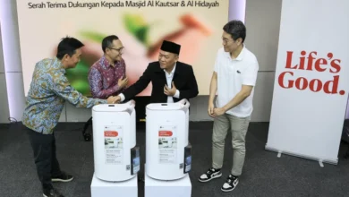 LG Berbagi Kenyamanan Ibadah Ramadan dengan Donasi Dehumidifier Maju