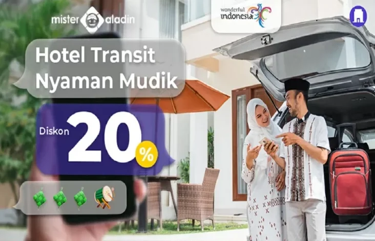 Mudik Makin Nyaman lalu Lancar! Diskon 20% untuk Booking Hotel