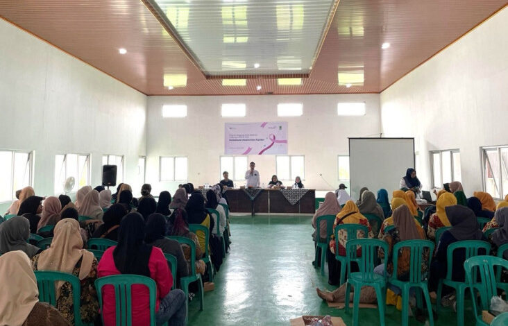 Sadar Kanker Sejak Dini, PERURI Gelar Penyuluhan Kepuasan di tempat tempat Desa Parungmulya