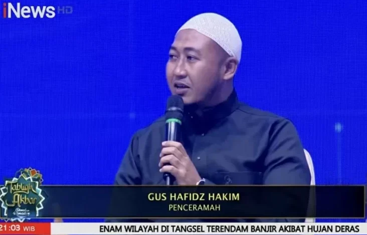 Tausiyah Gus Hafidz Hakim pada tempat Tabligh Akbar Nikmatnya Ramadan: Rezeki Tak Melulu Uang