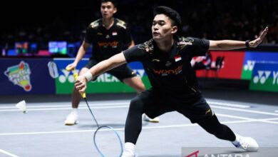 Leo Rolly Carnando absen ikuti Piala Sudirman 2025 oleh sebab itu cedera lutut