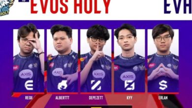 Evos, RRQ, Onic ID curi poin ke di hari pertama ESL MLBB Challenge Finals