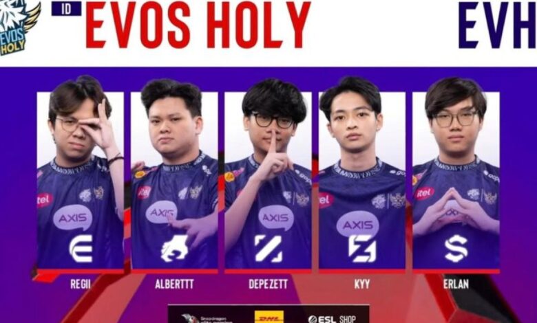 Evos, RRQ, Onic ID curi poin ke di hari pertama ESL MLBB Challenge Finals