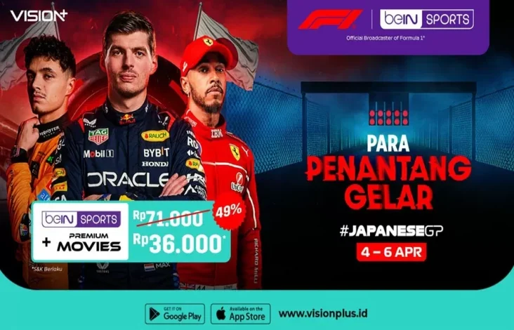 Formula 1 Japanese GP 2025 Dimulai! Nonton dengan Klik pada Sini
