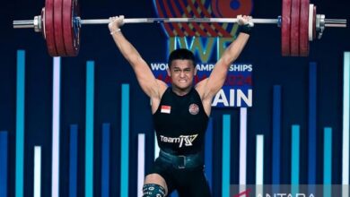Rizki Juniansyah raih 2 perak 1 perunggu dengan keadaan tangan terluka
